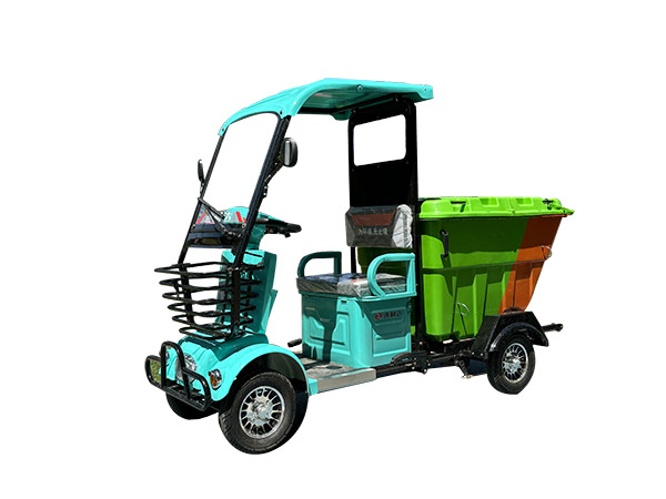 電動(dòng)四輪保潔車(500L塑料桶)